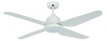  21299401 - Lucci Air Aria 52-inch White LED Light with Remote Ceiling Fan