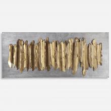  04195 - Lev Gold Metal Wall Decor