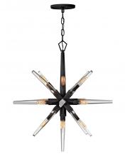  FR47404BLK - Medium Orb Chandelier