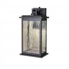  1070-GM-WG - Weymouth 13.75'' High Integrated LED Outdoor Sconce - Gun Metal