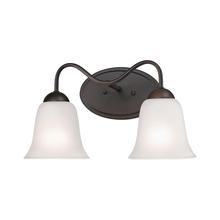  1252BB/10 - Thomas - Conway 15'' Wide 2-Light Vanity Light - Oil Rubbed Bronze