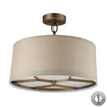  31262/3-LA - SEMI FLUSH MOUNT