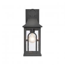  89602/1 - Triumph 14.5'' High 1-Light Outdoor Sconce - Textured Black