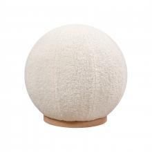  H0015-10826 - Okin Pouf - White