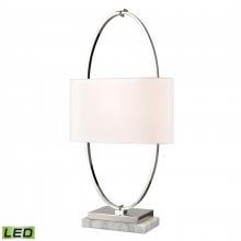  H0019-9571-LED - Gosforth 32'' High 1-Light Table Lamp - Polished Nickel - Includes LED Bulb