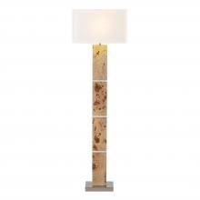  H0809-11132 - Cahill 63'' High 1-Light Floor Lamp - Natural Burl