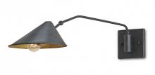  5177 - Serpa Black Single Swing-Arm Wall Sconce