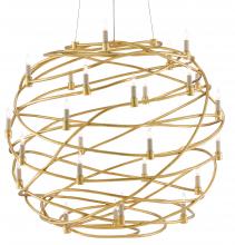  9000-0548 - Franchette Gold Orb Chandelier