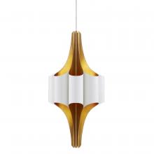  9000-0976 - Concordia White & Gold Chandelier