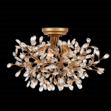  9000-1123 - Crystal Bud Semi-Flush Mount