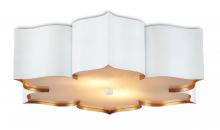  9999-0059 - Grand Lotus White Flush Mount