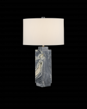  6000-0891 - Ashlar Marble Table Lamp