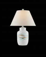  6000-0791 - Oculus White Table Lamp